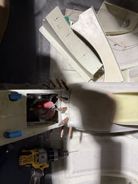Jason Rouault Center Console work continues – Legacy Build