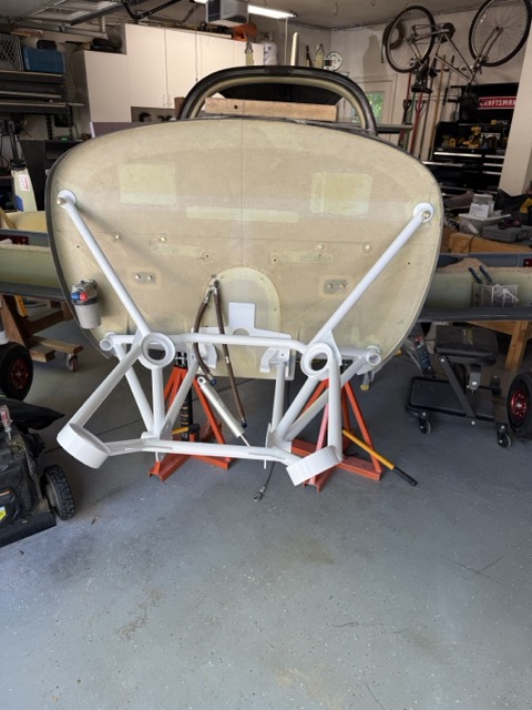 Attaching the engine mount – Legacy Build