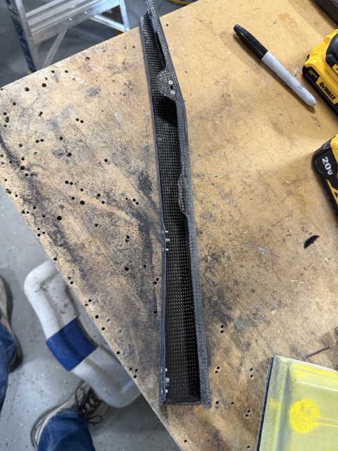 Interior forward trim and ELT install – Legacy Build