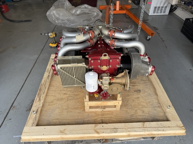 Jason Rouault Mounting the Engine – Legacy Build