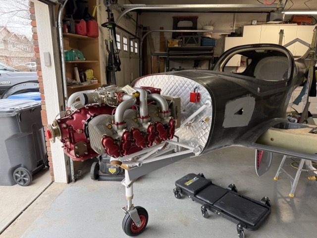 Jason Rouault Mounting the Engine – Legacy Build