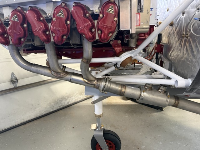 Jason Rouault Exhaust and other firewall forward items – Legacy Build
